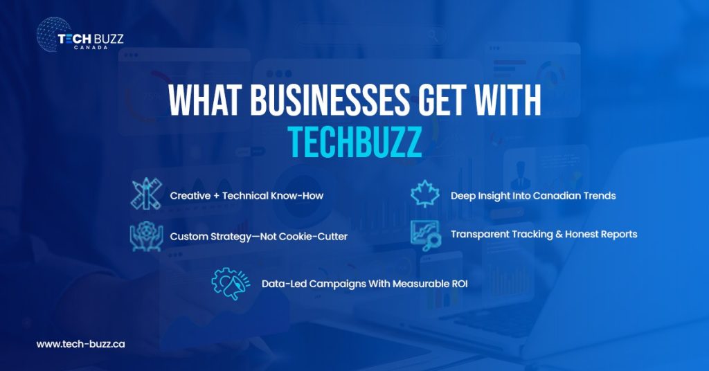 what businesses get with TechBuzz