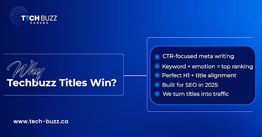 why Techbuzz Titles win