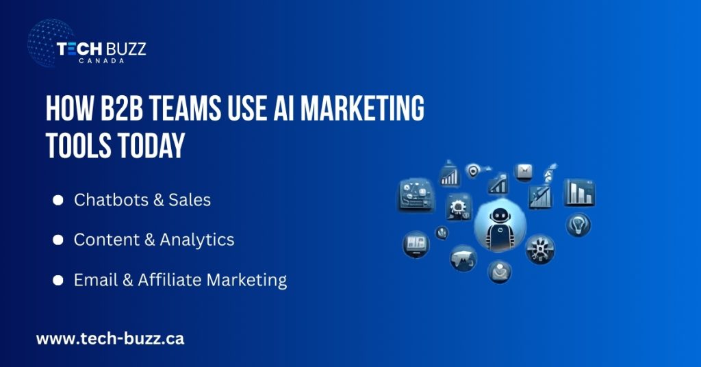 How B2B Teams Use AI Marketing Tools Today How B2B Teams Use AI Marketing Tools Today
