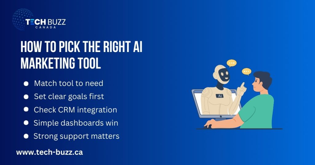 How to Pick the Right AI Marketing Tool How to Pick the Right AI Marketing Tool
