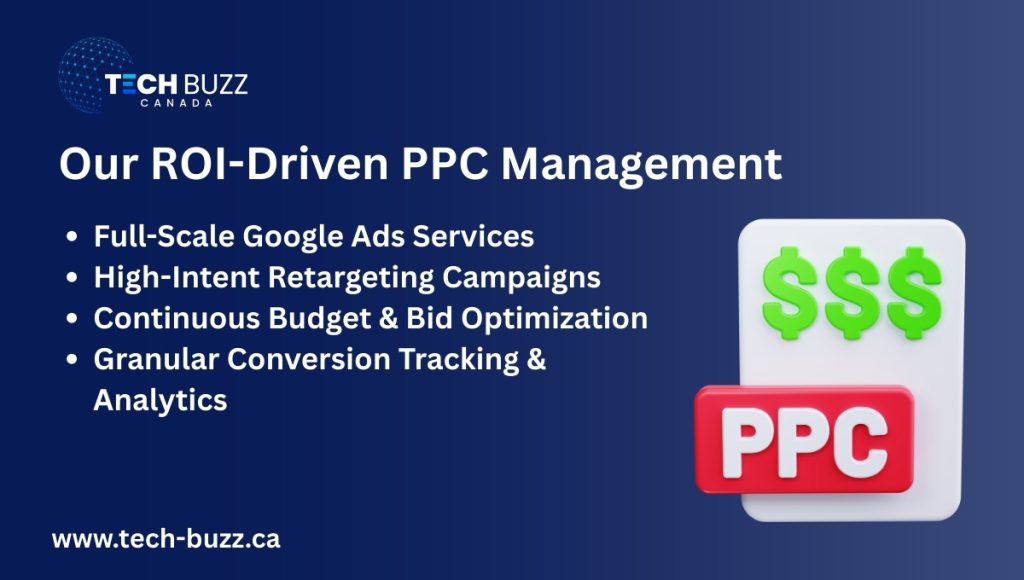 Our ROI-Driven PPC Management Our ROI-Driven PPC Management
